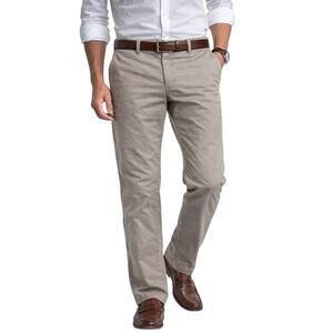 Michael Kors Classic Fit Cotton Tan Khakis Pants Size 36